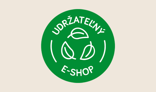 Získali sme štítok UDRŽATEĽNÝ ESHOP! Čo to znamená?