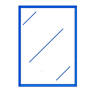 Zrkadlá v hliníkovom ráme