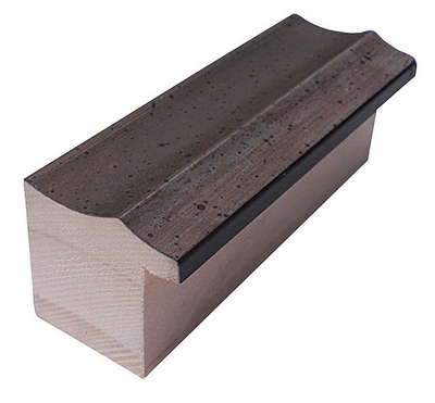 DANTIK rám na obraz 59,4x84 | TRITON cín (Plexi Čiré)