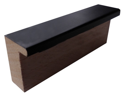 DANTIK Zrkadlo 50x90 FC černá vysoká