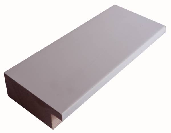 DANTIK rám na obraz 40x50 | FC Bílá plochá (Plexi Čiré)