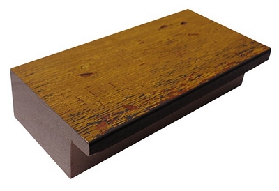 DANTIK Zrkadlo 70x90 RETRO žlutá