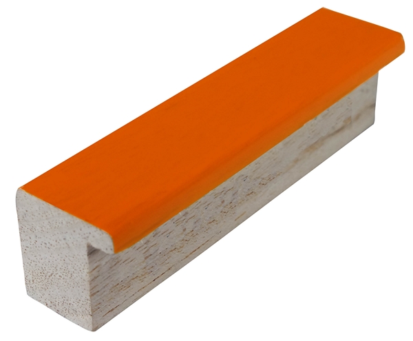 DANTIK Zrkadlo 40x50 PASTELKA oranžová rovná