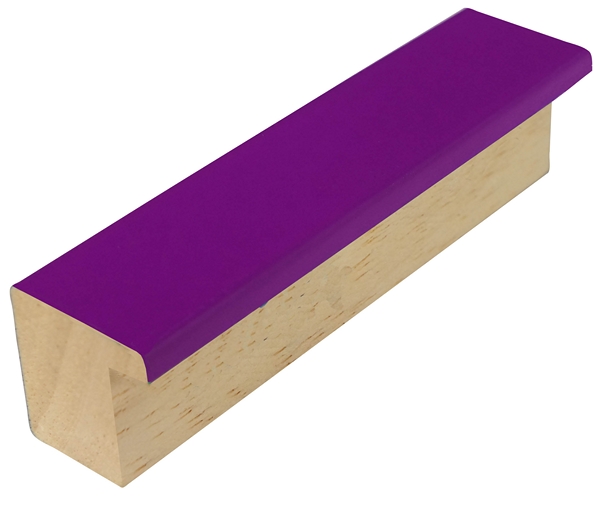 DANTIK Zrkadlo 40x50 PASTELKA fialová rovná