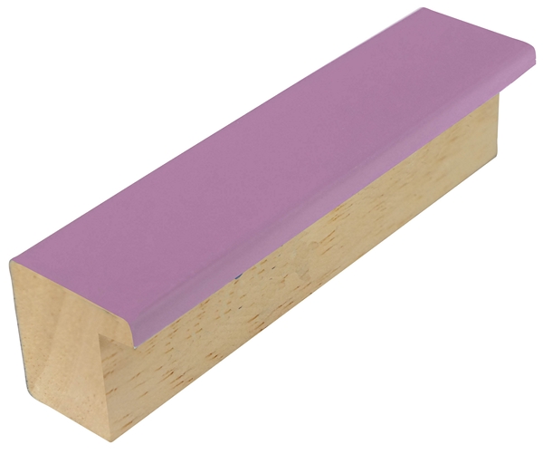 DANTIK Zrkadlo 40x50 PASTELKA světle fialová rovná