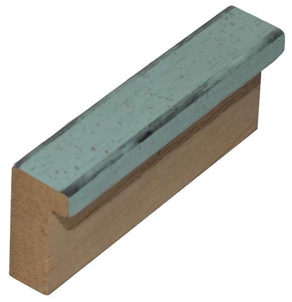 DANTIK Zrkadlo 40x60 AKVAREL modrá vysoká