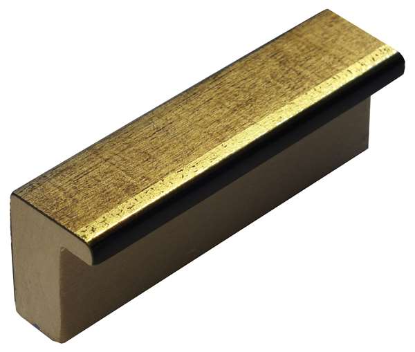 DANTIK Zrkadlo 40x60 GRAFIC zlatá vysoká