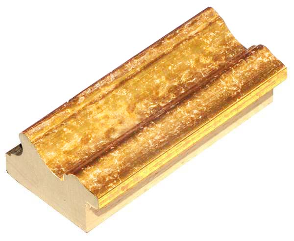 DANTIK Zrkadlo 50x100 LYON zlatá