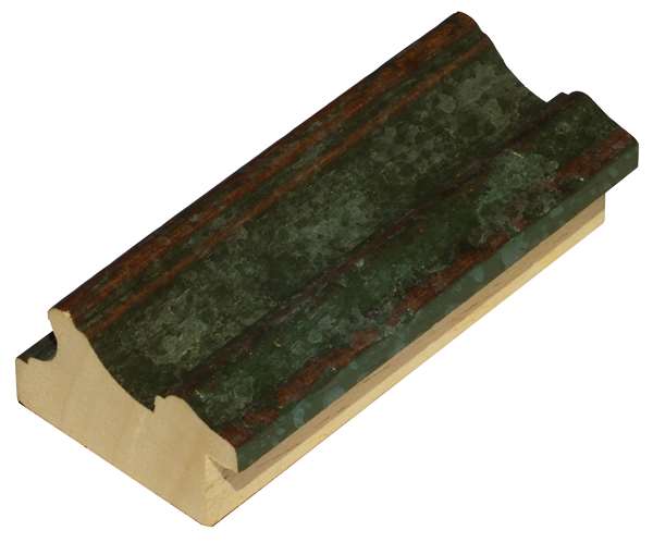 DANTIK rám na obraz 42x59,4 | LYON zelená (Plexi Čiré)