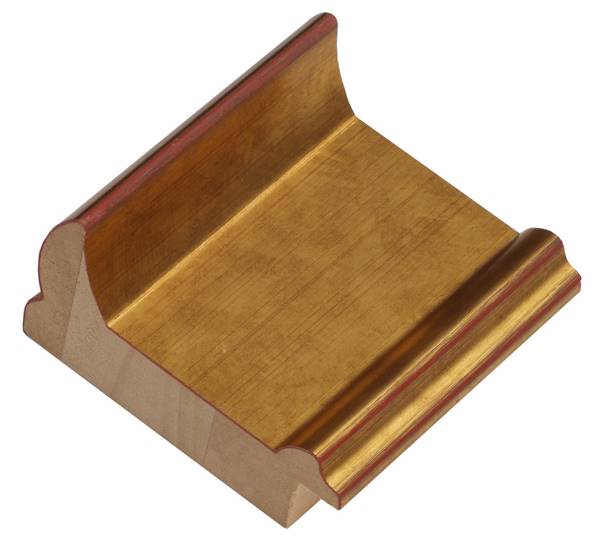 DANTIK rám na obraz 80x120 | TOOTH zlatá (Plexi Čiré)