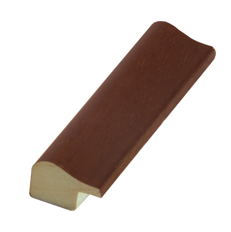 DANTIK rám na obraz 21x29,7 | NPINO hnědá (Sklo Čiré)