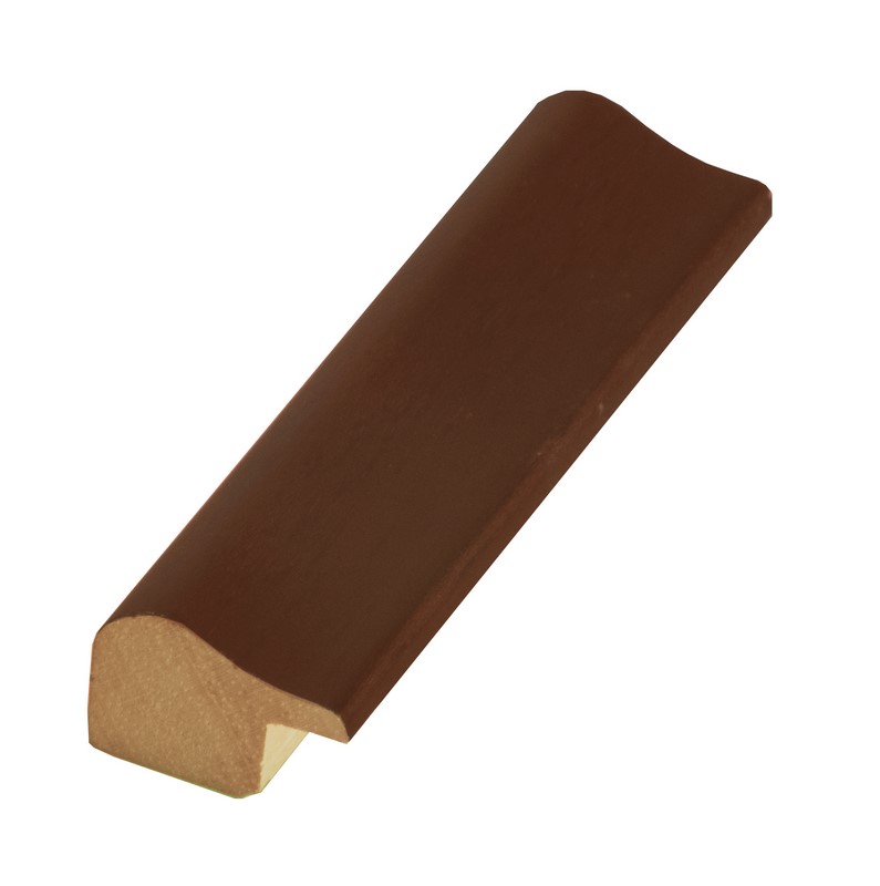 DANTIK rám na obraz 21x29,7 | NPINO tmavě hnědá (Sklo Čiré)