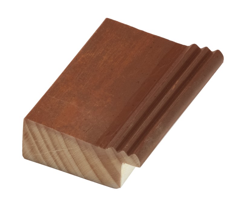 DANTIK Zrkadlo 50x100 CARRARA hnědá