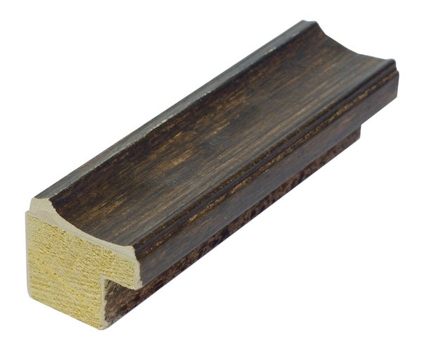 DANTIK rám na obraz 15x20 | BEAUTY hnědá (Sklo Čiré)