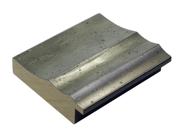 DANTIK rám na obraz 50x70 | TRITON široký stříbrný (Plexi Čiré)