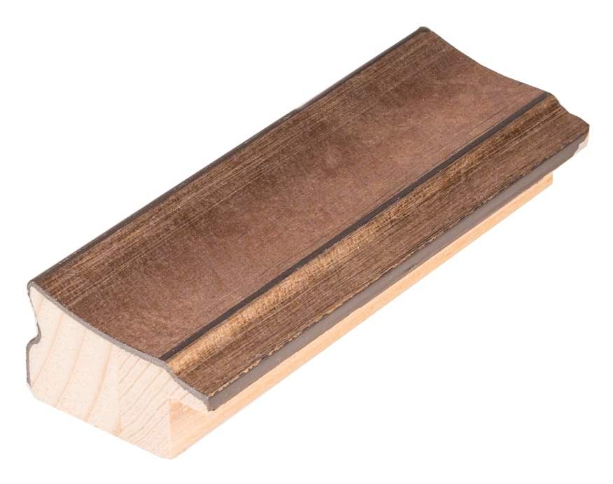 DANTIK rám na obraz 20x30 | ANDRE bronz střední (Sklo Čiré)