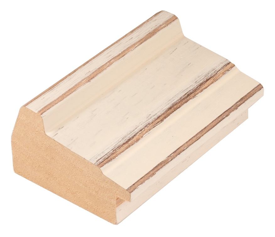 DANTIK Zrkadlo 40x60 STEP bílá