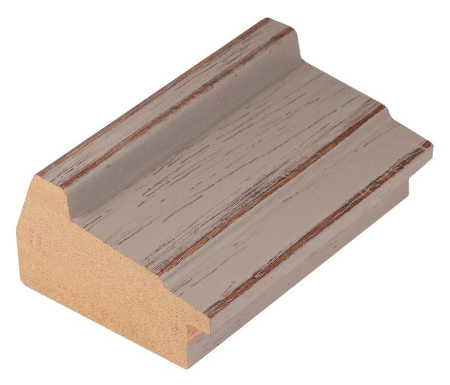 DANTIK rám na obraz 80x120 | STEP šedá (Plexi Čiré)