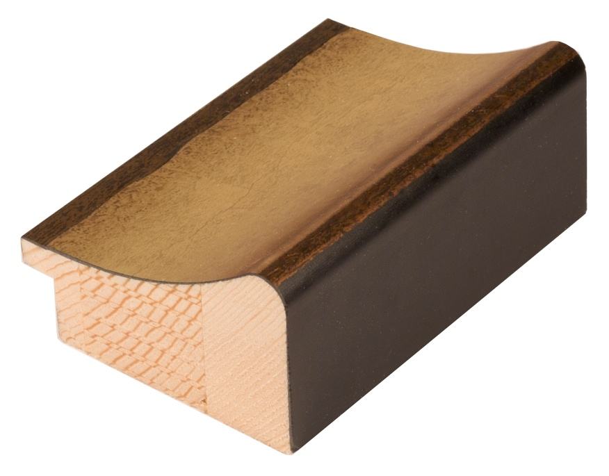 DANTIK Zrkadlo 40x60 |METAL AU prohlá velká