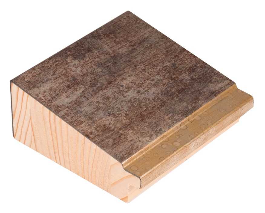 DANTIK Zrkadlo 70x90 TOMAS šedá velká