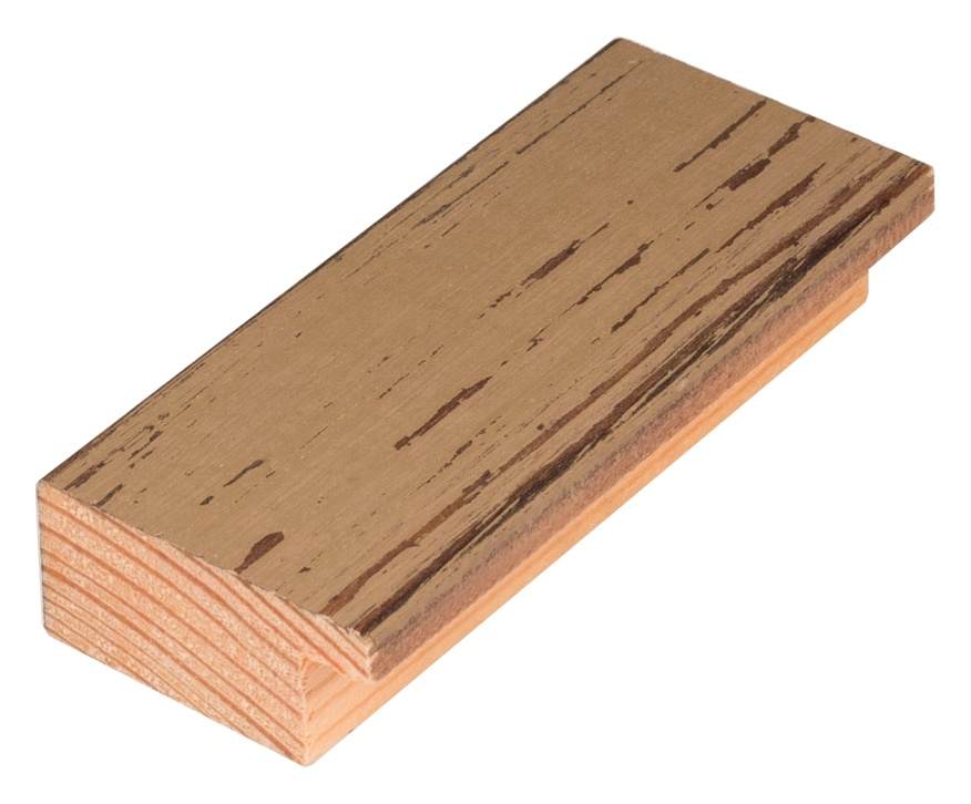 DANTIK Zrkadlo 40x50 ATHINA hnědá