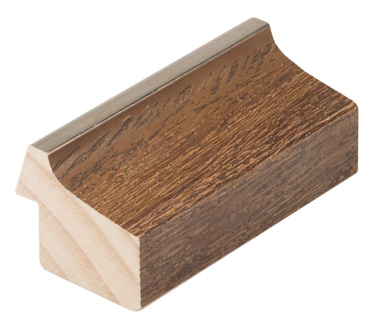 DANTIK Zrkadlo 40x60 TAIGA hnědá