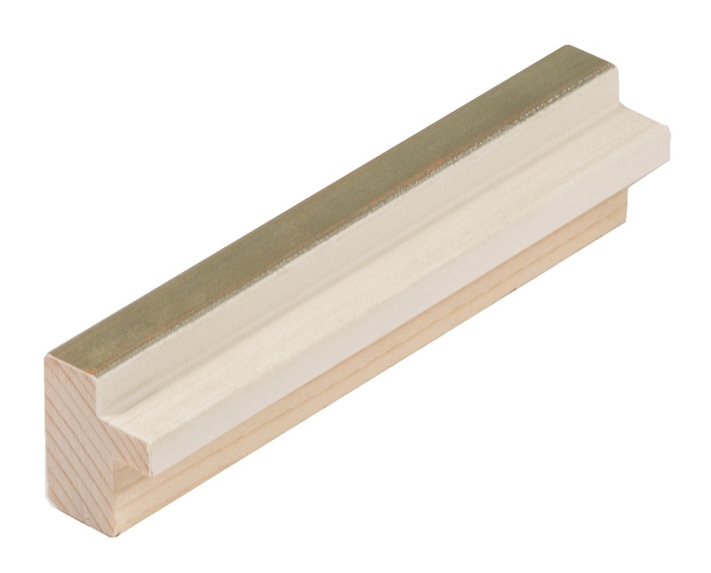 DANTIK rám na obraz 15x20 | NINA bílá AGlinka (Sklo Čiré)