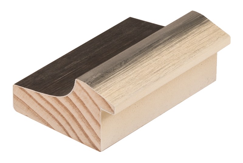 DANTIK rám na obraz 50x70 | AMALFI černá (Plexi Čiré)