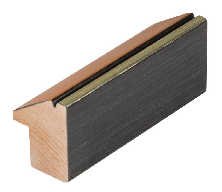 DANTIK Zrkadlo 40x60 Inclinata colori hnědá