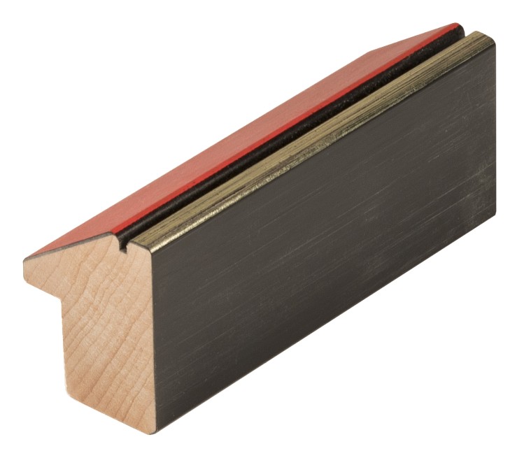 DANTIK Zrkadlo 50x70 Inclinata colori červená