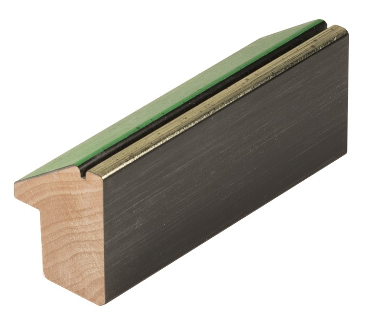 DANTIK Zrkadlo 40x60 Inclinata colori zelená