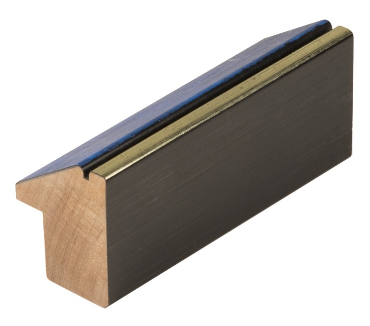 DANTIK Zrkadlo 40x60 Inclinata colori modrá