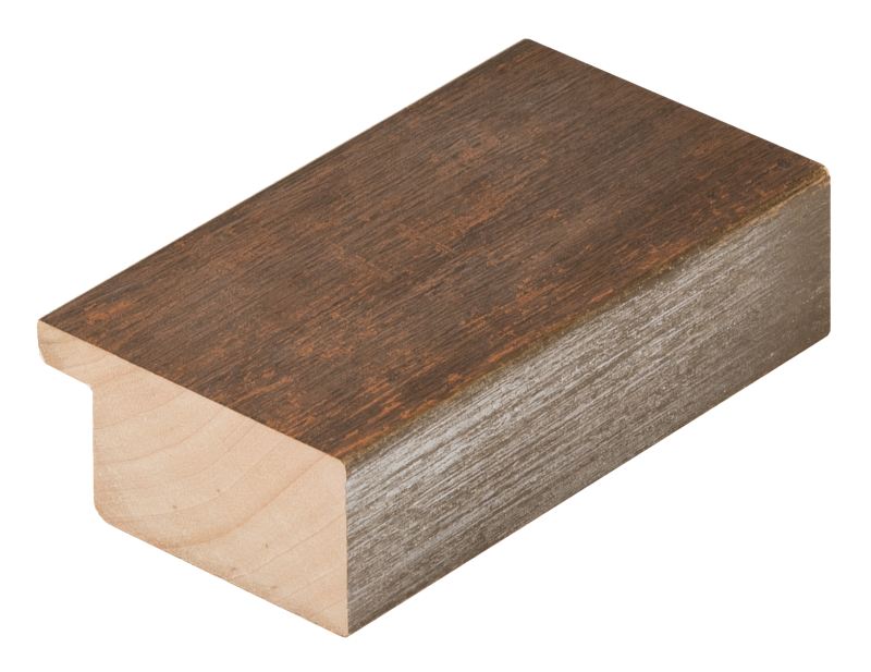 DANTIK Zrkadlo 60x80 RETRO hnědá