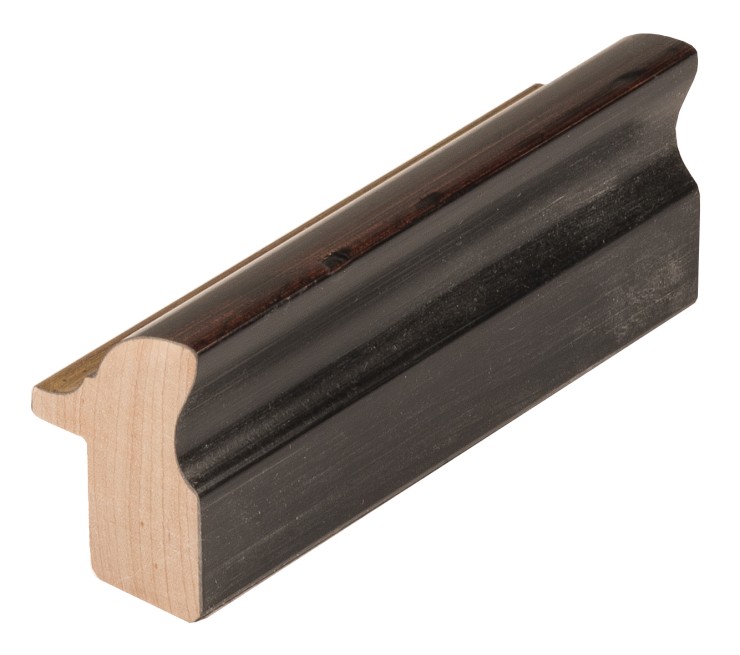 DANTIK Zrkadlo 50x70 Anversa piccola černá AU