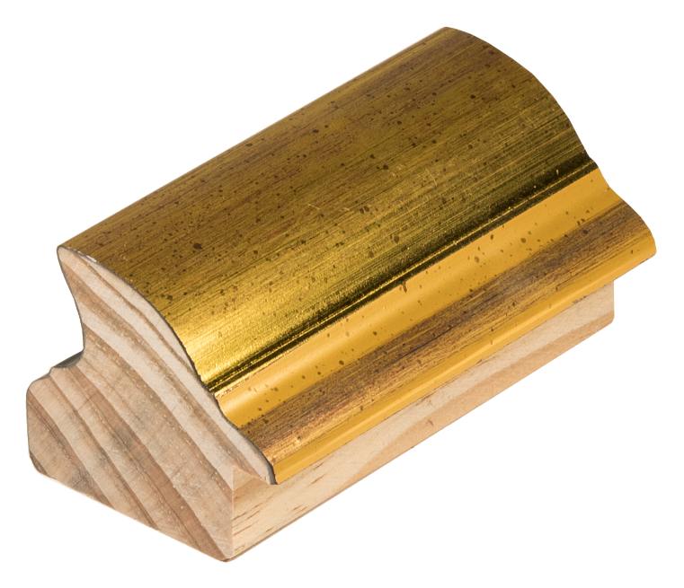 DANTIK Zrkadlo 70x90 Anversa zlatá