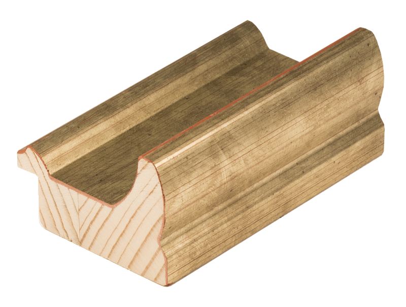 DANTIK Zrkadlo 50x90 TOOTH malá stříbrná