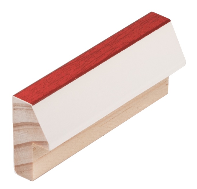 DANTIK rám na obraz 42x59,4 | EVOQUE červená (Plexi Čiré)