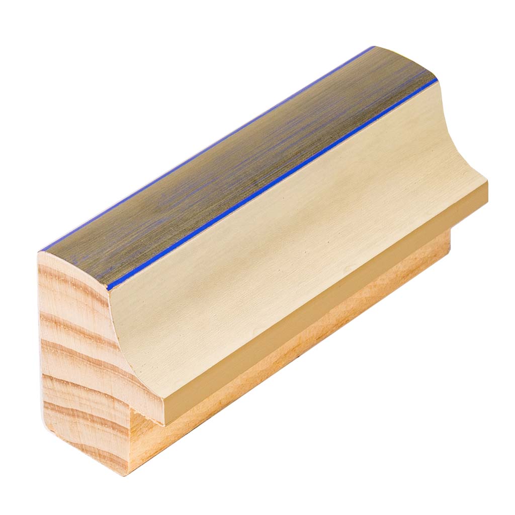 DANTIK rám na obraz 29,7x42 | OPERA Colori modrá (Plexi Čiré)