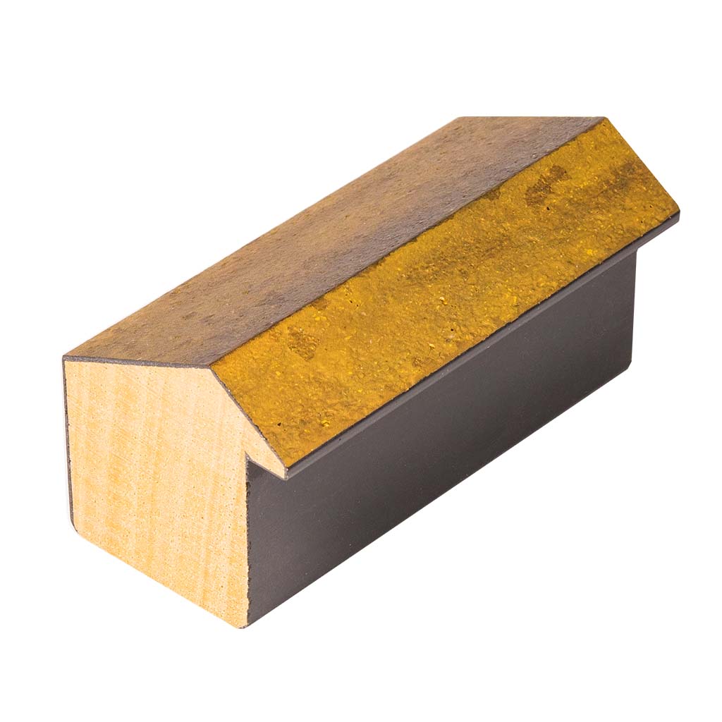 DANTIK rám na obraz 29,7x42 | Forgia Gold (Plexi Čiré)