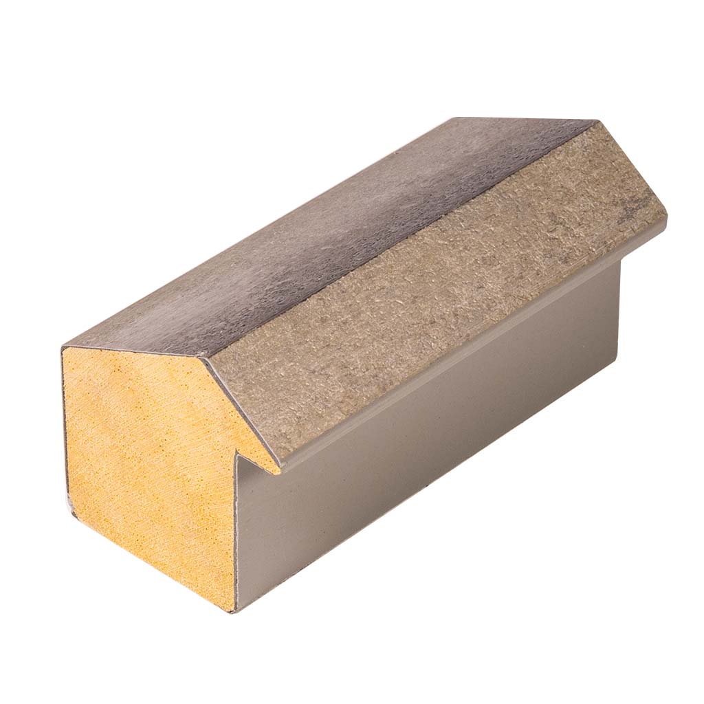 DANTIK rám na obraz 40x50 | Forgia Piombo (Sklo Čiré)