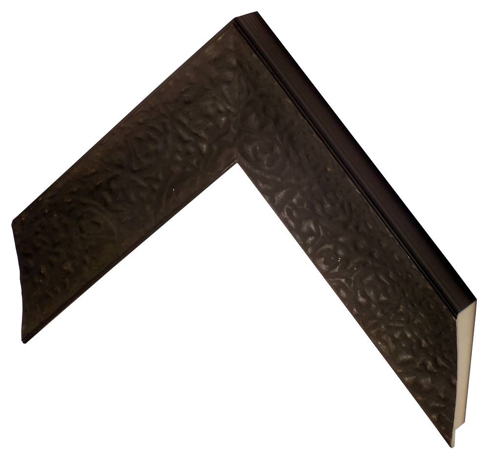 DANTIK rám na obraz 40x50 | SARTORI listy čer.s. (Plexi Čiré)