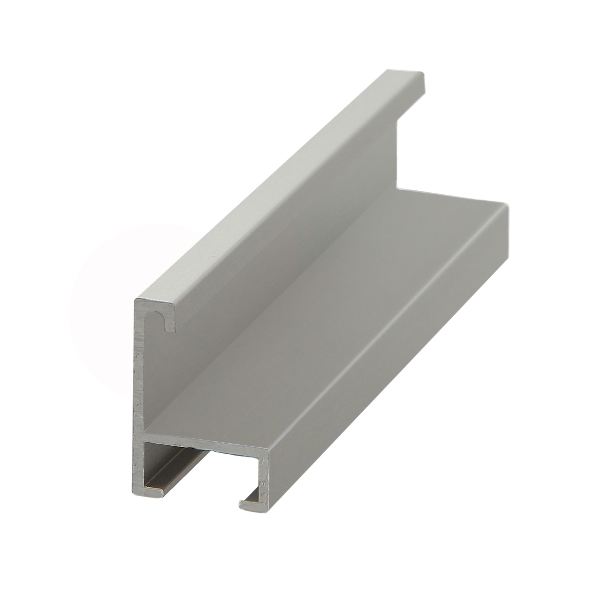 DANTIK rám na obraz 15x20 | ALU Stříbrná matná (Sklo Čiré)