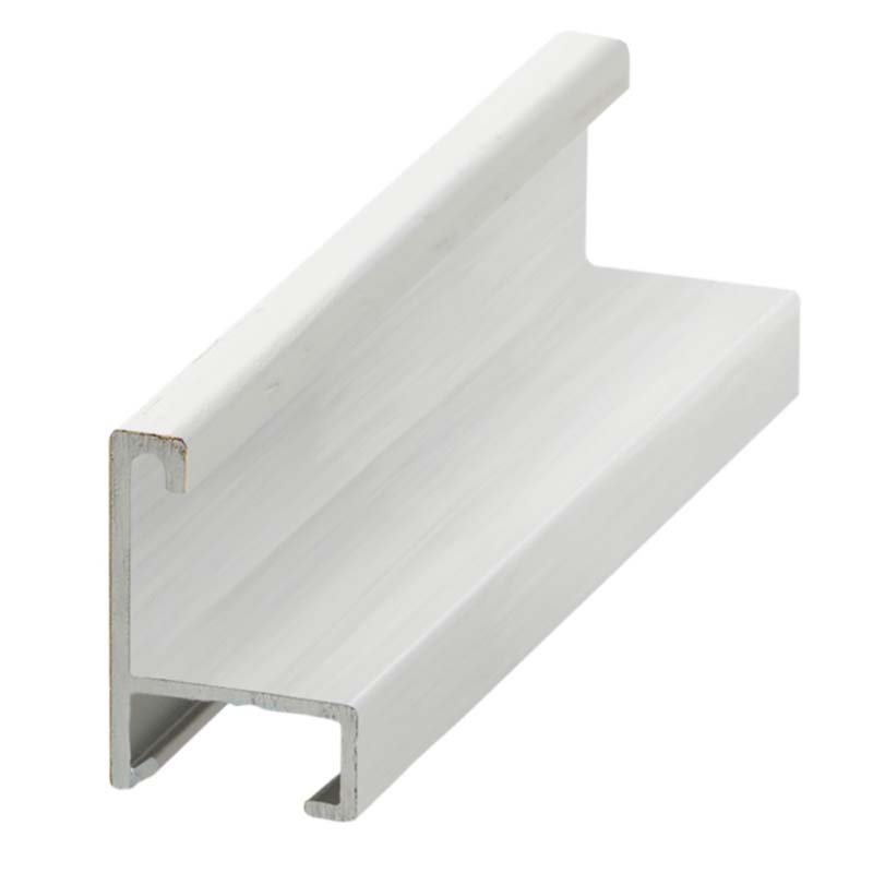 DANTIK rám na obraz 59,4x84 | ALU Dýha bílá (Plexi Čiré)