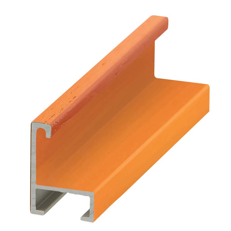 DANTIK rám na obraz 70x100 | ALU Dýha barevná oranžová (Plexi Čiré)