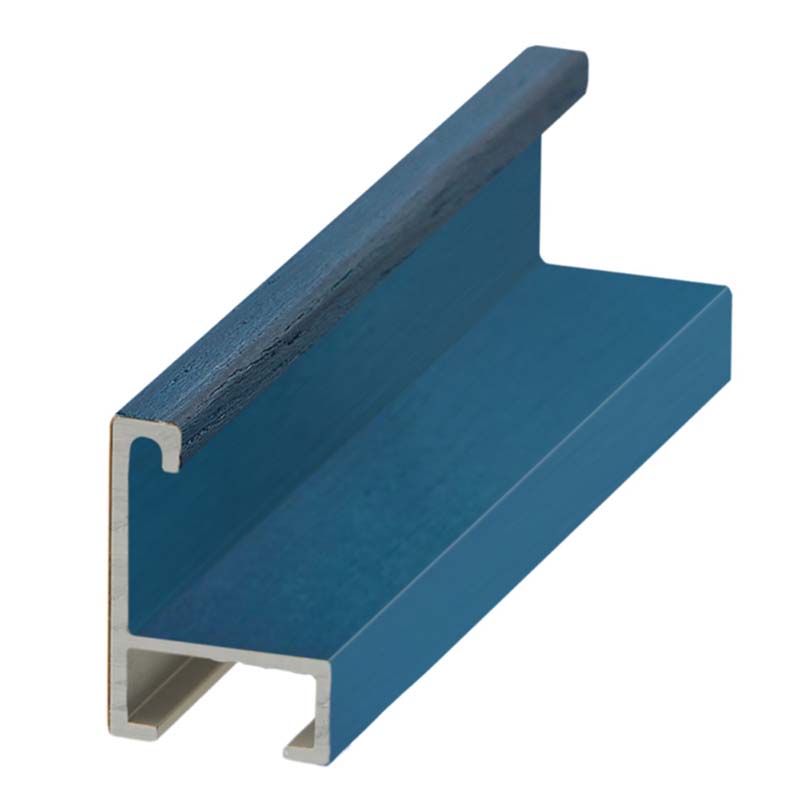 DANTIK rám na obraz 40x50 | ALU Dýha barevná modrá královská (Plexi Čiré)