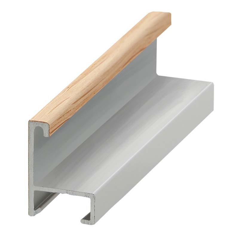 DANTIK rám na obraz 70x100 | ALU Dýha dub lak matný (Plexi Čiré)