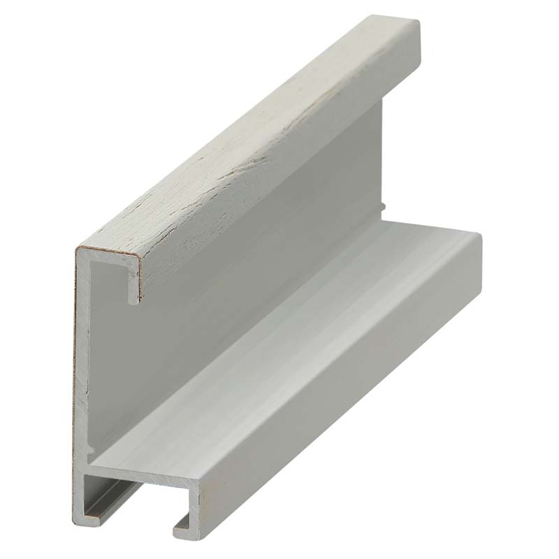 DANTIK rám na obraz 29,7x42 | ALU Dýha barevná šedá (Plexi Čiré)