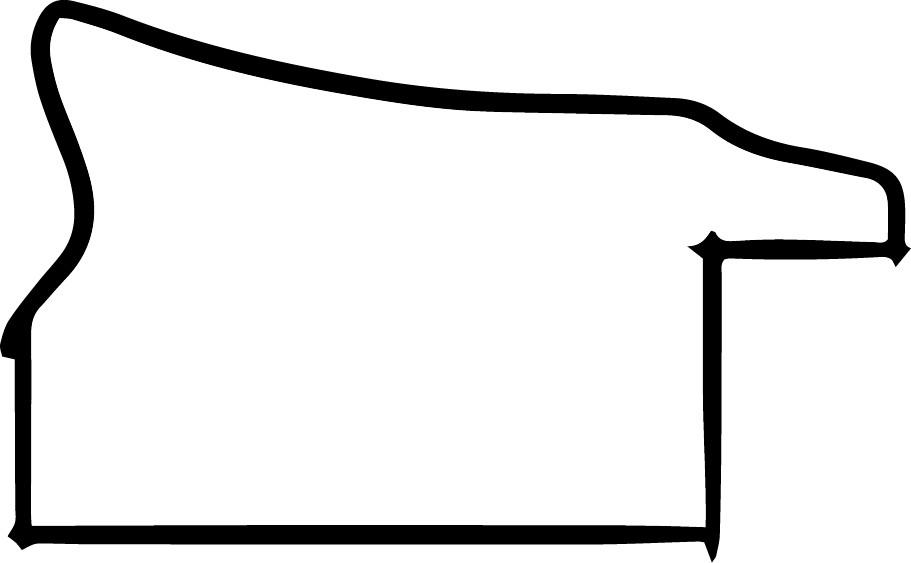 DANTIK rám na obraz 20x30 | ANDRE bronz střední (Sklo Čiré)