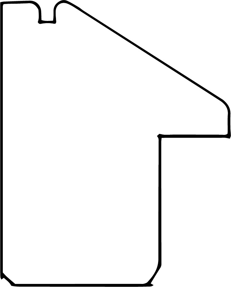 DANTIK rám na obraz 40x50 | INCLINATA colori béžová (Sklo Čiré)