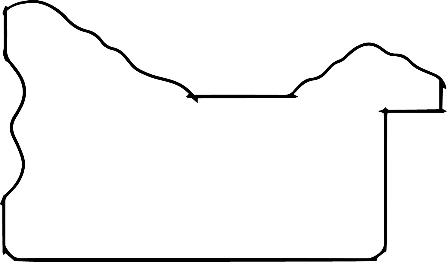 DANTIK rám na obraz 40x50 | KOSTELNÍ malá hnědá (Plexi Čiré)
